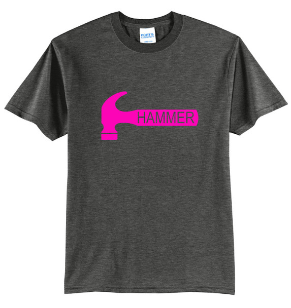 Hammer Pink Logo Tee
