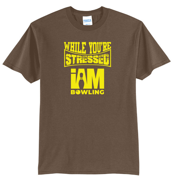 I AM Bowling™ Stressed Tee