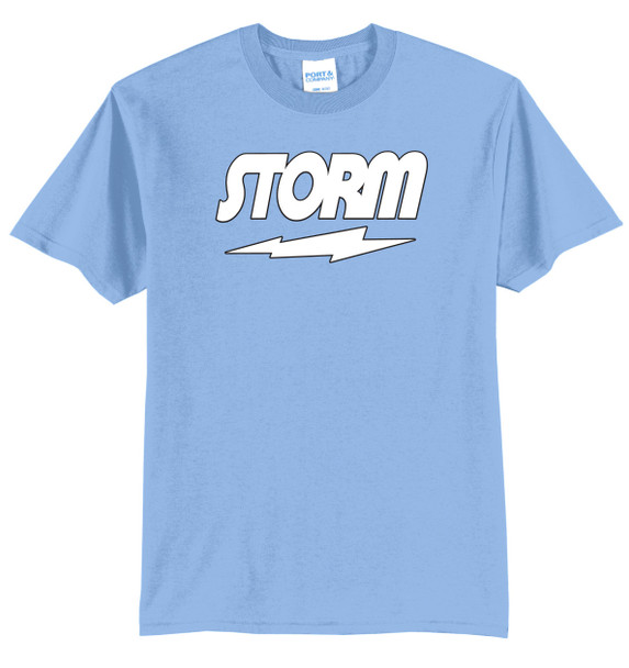 Storm White Logo with Black Outline Tee