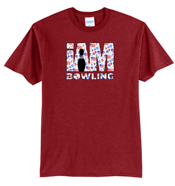 I AM Bowling™ 4th of July Logo Tee