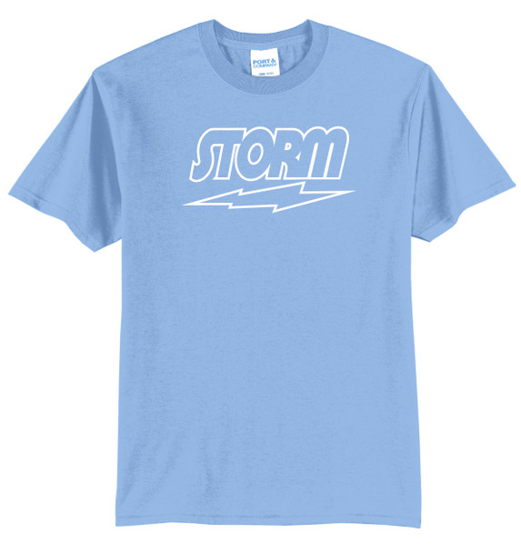 Storm White Outline Logo Tee
