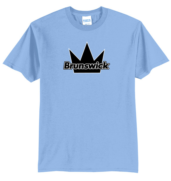 Brunswick Crown Black Logo Tee