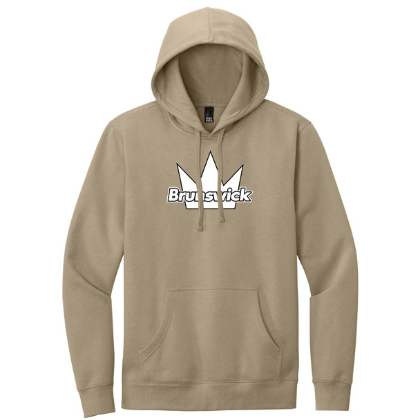 Brunswick Crown White Logo Hoodie