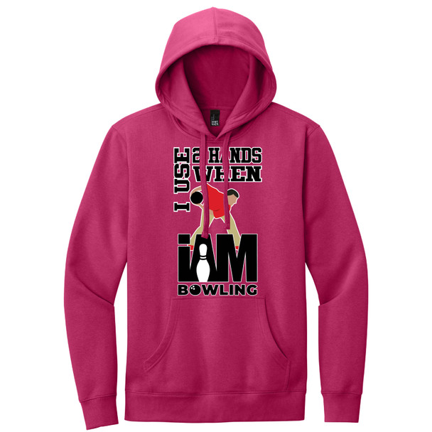 I AM Bowling™ Bowl With 2 Hands Hoodie