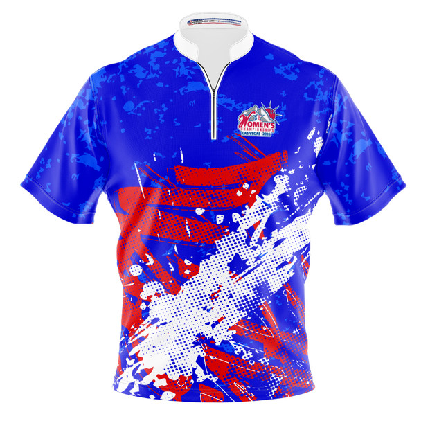 2026 USBC WC Patriotic Graffiti Bowling Jersey