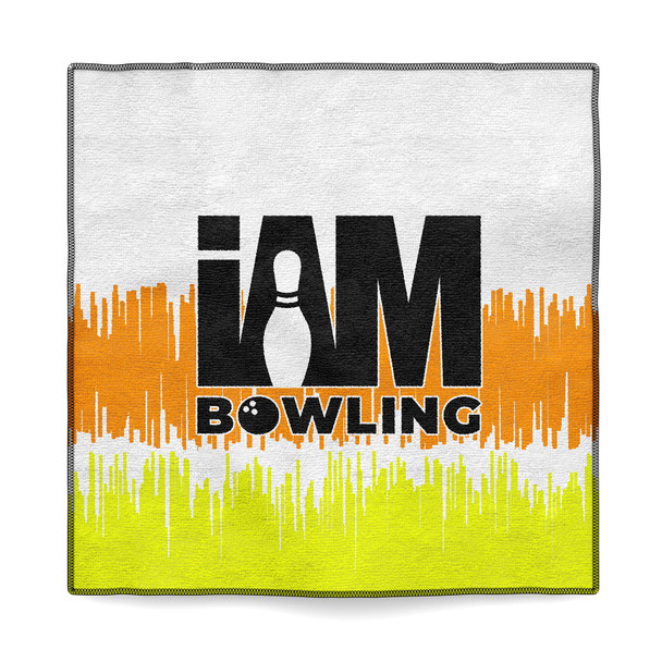 Candy Corn Scratch Microfiber Towel