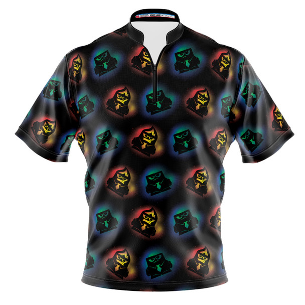 Signature Disney Anger Repeating Pattern Bowling Jersey