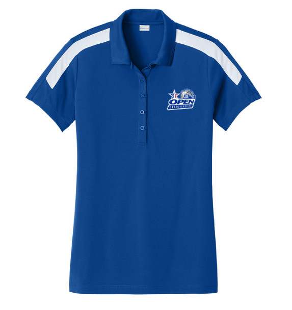 2026 USBC Open Championship Full Color Logo Women's Competitor Polo