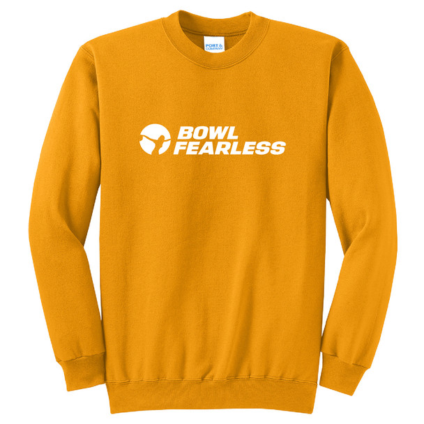PWBA Bowl Fearless White Logo Sweatshirt