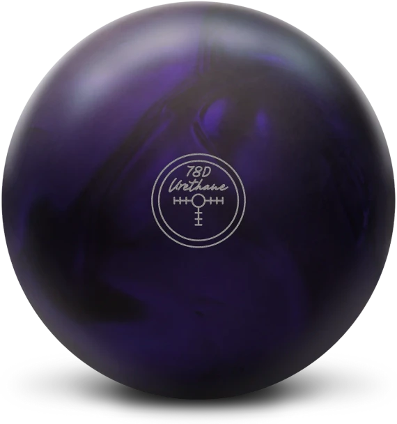 Purple Pearl Urethane 78D Bowling Ball
