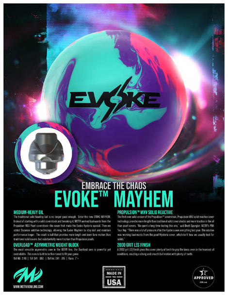 Motiv Evoke Mayhem Bowling Ball