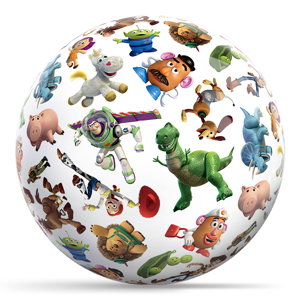 OTB Disney Toy Story Characters Bowling Ball