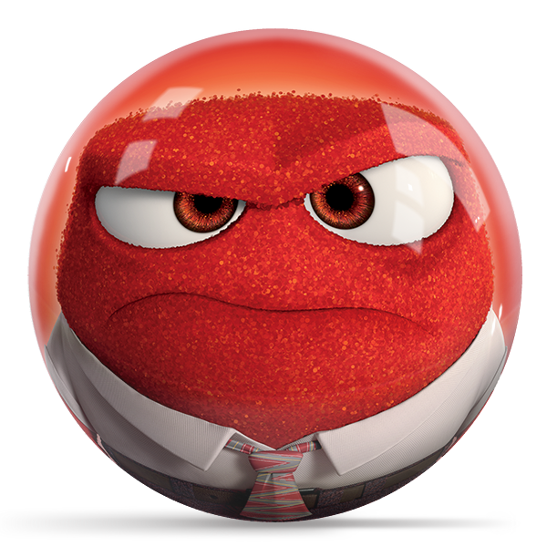 OTB Disney Anger Bowling Ball