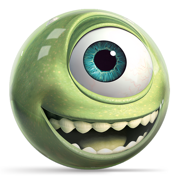 OTB Disney Mike Wazowski Bowling Ball