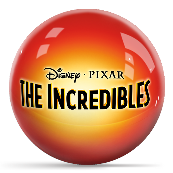 OTB Disney Incredibles Characters Bowling Ball