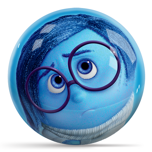 OTB Disney Sadness Bowling Ball