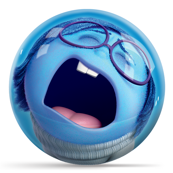 OTB Disney Sadness Bowling Ball