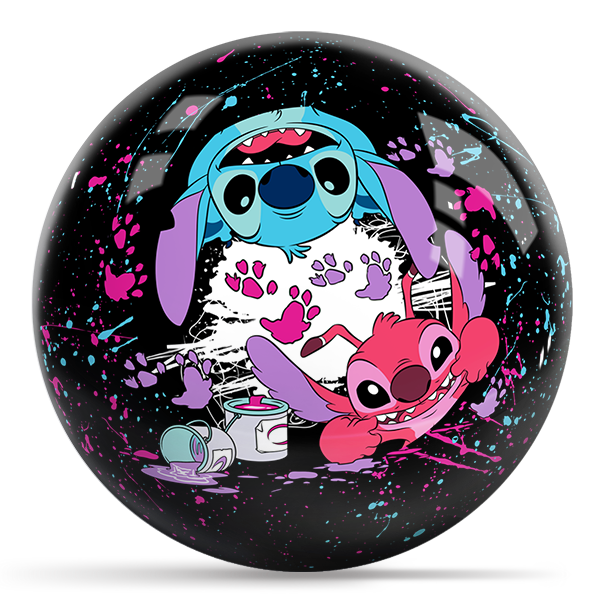 OTB Disney Stitch Double Trouble Bowling Ball