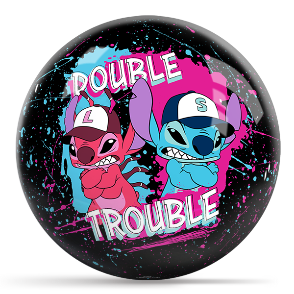 OTB Disney Stitch Double Trouble Bowling Ball
