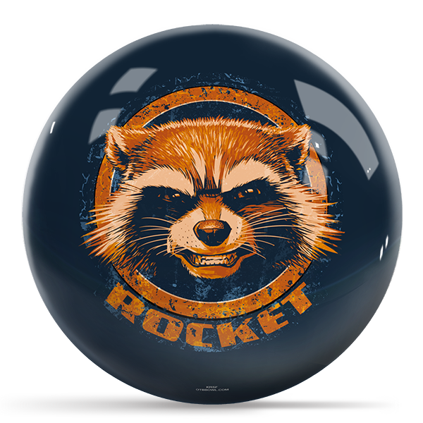 OTB Marvel Rocket Raccoon Bowling Ball