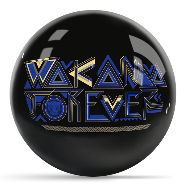 OTB Marvel Wakanda Forever Logos Bowling Ball