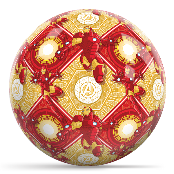 OTB Marvel Iron Man Pattern Bowling Ball