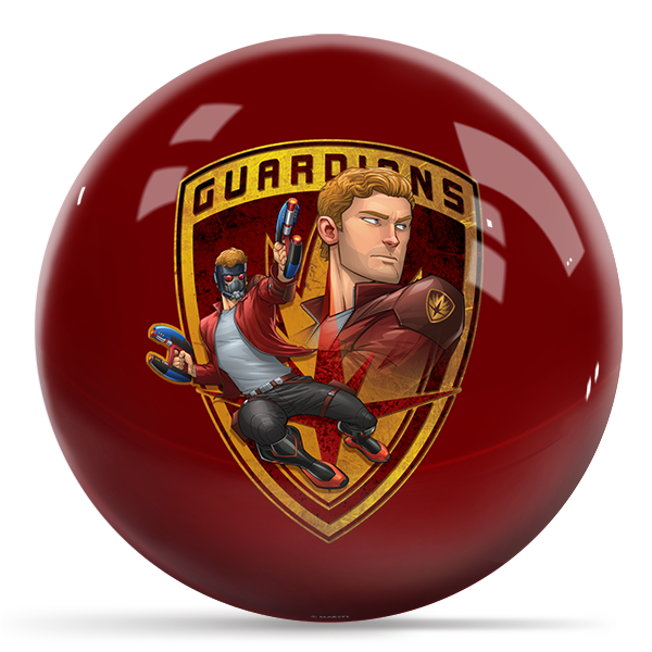 OTB Marvel Star-Lord Bowling Ball