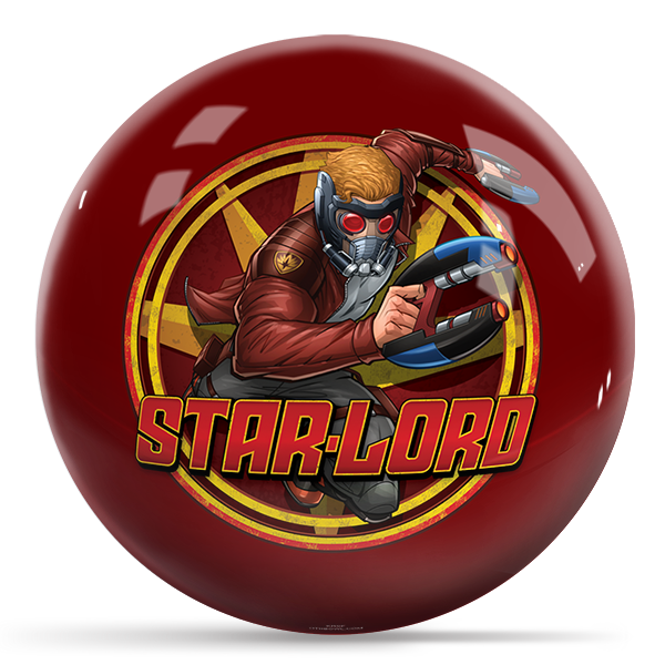 OTB Marvel Star-Lord Bowling Ball