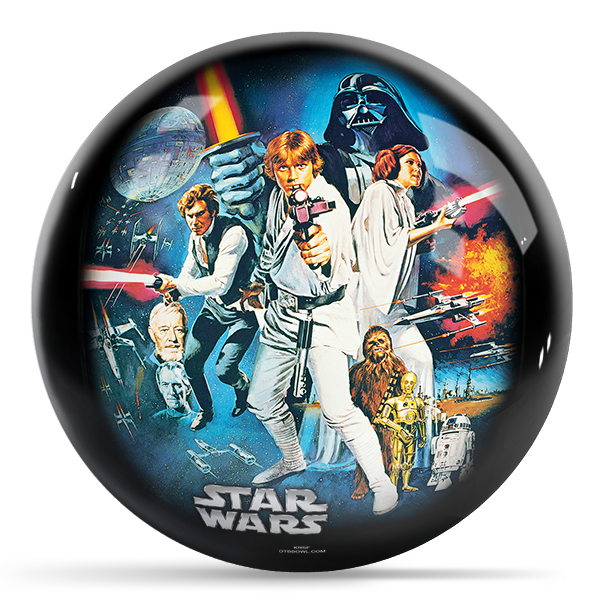 OTB Star Wars Characters Bowling Ball