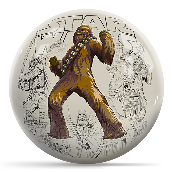 OTB Star Wars Chewbacca Bowling Ball