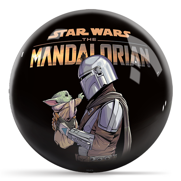 OTB Star Wars The Mandalorian and Grogu Bowling Ball