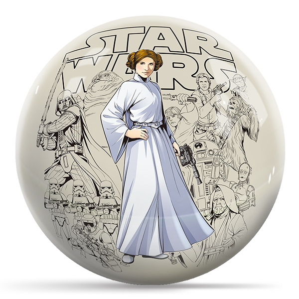 OTB Star Wars Princess Leia Bowling Ball