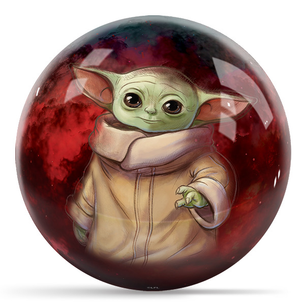 OTB Star Wars Din Djarin and Grogu Bowling Ball