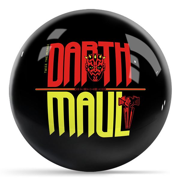 OTB Star Wars Darth Maul Logo Bowling Ball