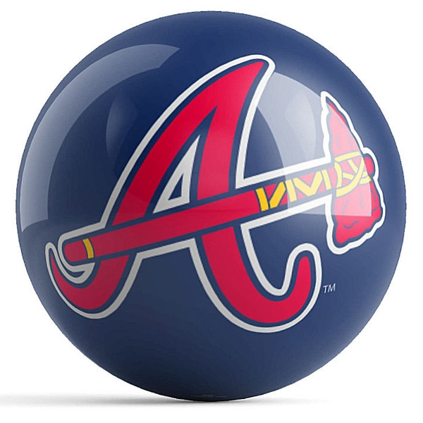 OTB MLB Atlanta Braves Bowling Ball
