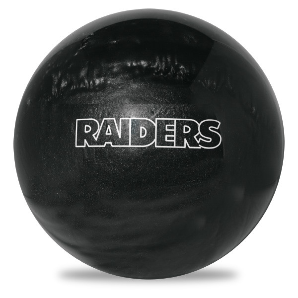 OTB NFL Las Vegas Raiders Engraved Bowling Ball
