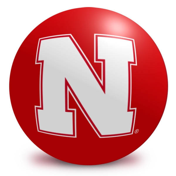 OTB NCAA University of Nebraska Bowling Ball