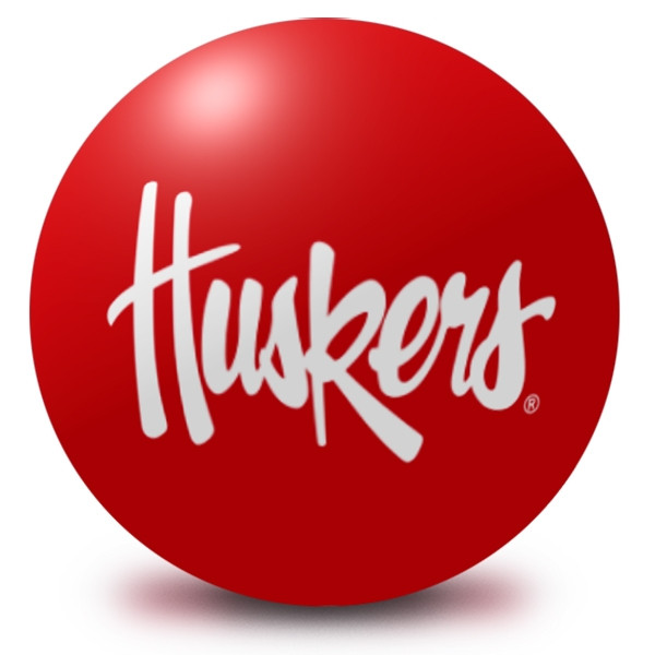 OTB NCAA University of Nebraska Bowling Ball