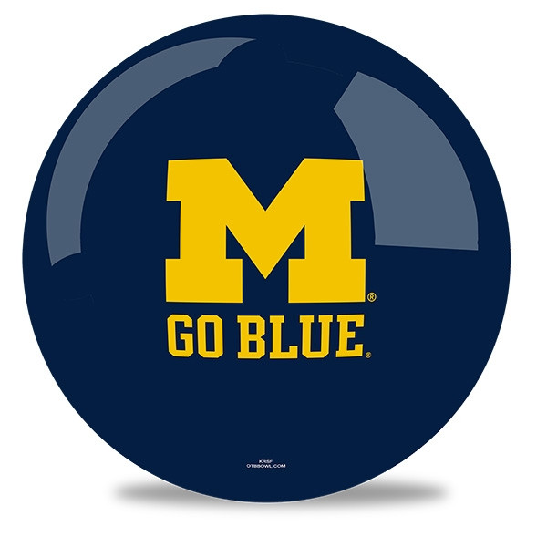 OTB NCAA University of Michigan Bowling Ball