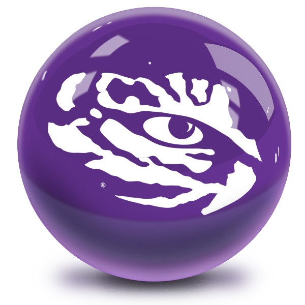 OTB NCAA Louisiana State University Bowling Ball