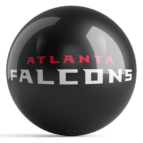 OTB NFL Atlanta Falcons Team Logo Bowling Ball