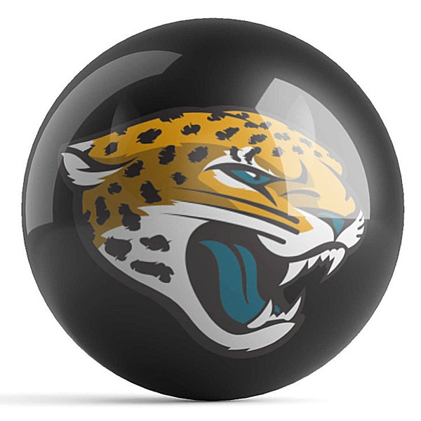 OTB NFL Jacksonville Jaguars Team Logo Bowling Ball