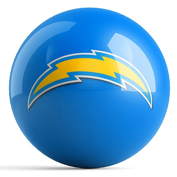 OTB NFL Los Angeles Chargers Team Logo Bowling Ball