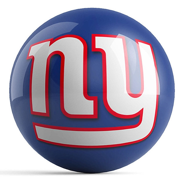 OTB NFL New York Giants Team Logo Bowling Ball