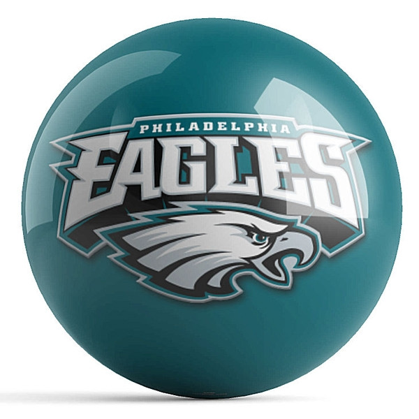 OTB NFL Philadelphia Eagles Team Logo Bowling Ball