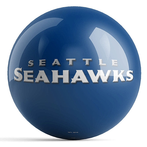 OTB NFL Seattle Seahawks Team Logo Bowling Ball