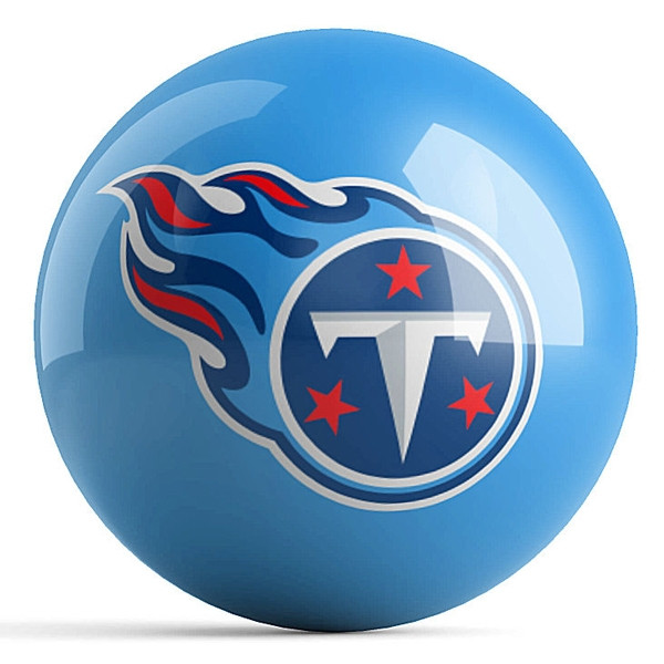 OTB NFL Tennessee Titans Logo Bowling Ball