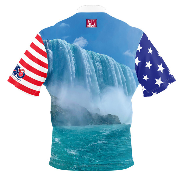 Build Your Own USA 250 Niagara Falls Bowling Jersey
