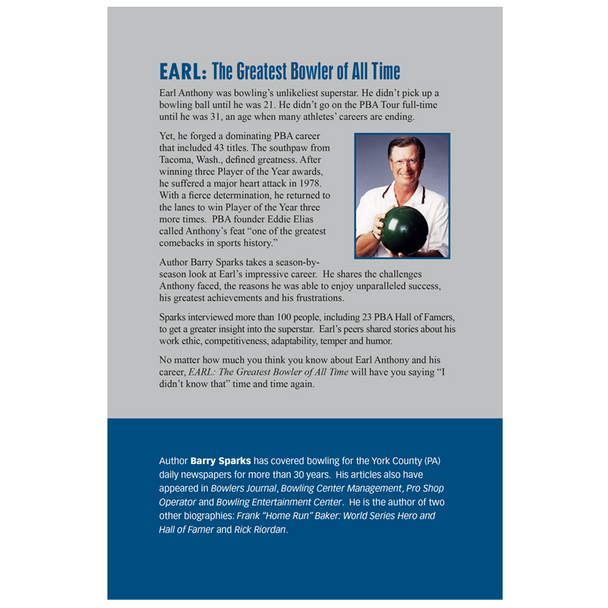 Earl: The Greatest Bowler of All Time - Book