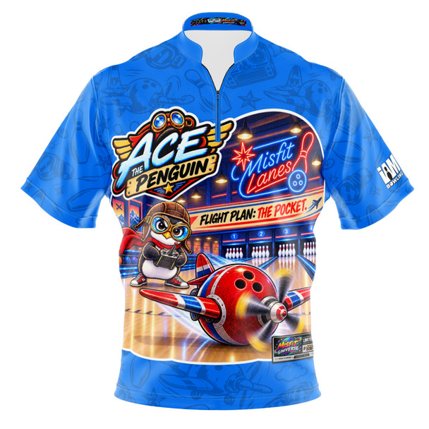 Misfit Universe Ace the Penguin Bowling Jersey - Limited Edition